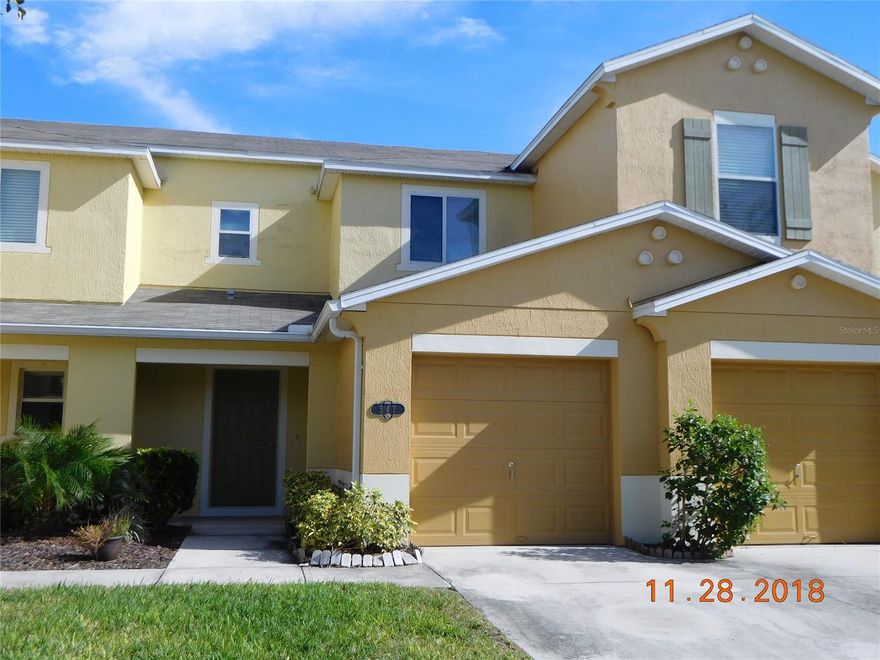 Immaculate 2 story townhome in New Smyrna Beach ready for occupancy! Landings At Sugar Mill is a townhome community conveniently located to the beach, shopping, downtown and I-95. Kitchen with breakfast bar seating, pantry, and all appliances including microwave. All tile downstairs, living room/dining room combo with sliders going out to nice back patio area, plus 1/2 bath downstairs. Both bedrooms and 2 full baths upstairs, walk in closet in Master BR, washer and dryer are for your convenience and are upstairs for easy access. 1 car garage. Lawn care included. Private Community pool. No Pets. No Smoking. App fee is $50 / single adult or $75 / married couple. Tenant occupied, please call Marcia or Tina to schedule an appointment to view 386-423-2189