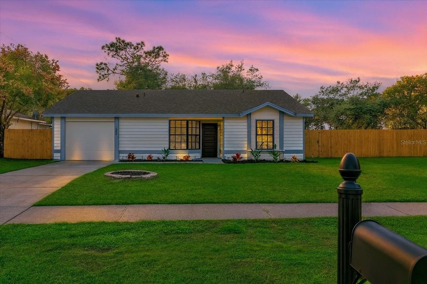 One or more photo(s) has been virtually staged. Experience comfort and style in this beautifully updated 2-bedroom pool home located in a prime Deltona neighborhood. As you step inside, you’re welcomed by elegant vaulted ceilings and an open, airy layout that feels spacious and inviting from the moment you walk in. The large master bedroom offers plenty of comfort, while the flexible second bedroom is ideal for guests, a home office, or a nursery. Nearly every major feature has been upgraded to provide ease and confidence in homeownership. Updates include a newer roof, new AC system, all-new flooring throughout, newer garage door, water heater, and pool pump. The kitchen has been fully renovated with new cabinetry, appliances, and backsplash, and the bathroom has been thoughtfully modernized with a designer vanity and refined tilework. Outside, you’ll find a freshly painted exterior and a large, fully fenced backyard, perfect for outdoor enjoyment or giving kids and pets plenty of space to play. The screened-in pool area creates a peaceful retreat ideal for year-round use. This home is truly move-in ready and situated close to restaurants, schools, parks, and local hotspots. Offering a 2-1 interest rate buydown with our preferred lender! Don’t miss your chance to make this Deltona gem your own.