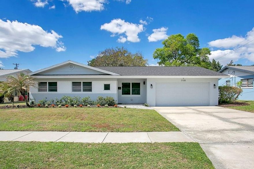Situated just south of Downtown Orlando, this home was beautifully remodeled in 2022.  A paver entry and cheerful Seafoam Green Front Door welcome you Home.  Upon entering, you'll notice the gleaming, polished Terrazzo Floors which run throughout the entire Interior.   An open floorplan with spacious Living Room, Dining area off the Kitchen and Sun-filled large rear Family Room.  The Gorgeous Kitchen offers White Shaker-style Cabinetry, Exotic Dark Grey Granite, Stainless Steel Appliances featuring a Microwave Drawer and Brand new Dishwasher, Stainless Farm Sink and Classic white Subway Tile Backsplash.  Roomy Primary Bedroom features a Rustic meets Modern Barn Door which leads to the Primary Bathroom highlighted by a Glass Shower Enclosure with glossy Lux Italian green Tile and numerous body sprays.  Two additional Bedrooms share an additional Full Bathroom with ample storage and Shower/Tub Combo.  Large Indoor Laundry Room off the Kitchen provides endless storage possibilities.  Enjoy outdoor BBQ's on the newer rear Paver Patio within the fully Fenced backyard.  This Home is situated on a street to street Lot which provides easy access for Boat or Trailer parking through the 10' double gate.  In 2022 the Home had Roof replacement, Updated Electric, was Replumbed and had Exterior Steel Doors replaced.  Waste-line pipe sleeves installed in 2024 and Drainfield was replaced in 2025.  Exterior freshly Painted in 2026.  This home is located within close proximity of the newer Pershing K-8 and just minutes from Boone High.  Located within walking distance of Fort Gatlin Recreational Complex which offers a Playground, huge Swimming Pool, Tennis and Basketball Courts. A quick drive to many restaurants, stores and bars located in the SODO area.  Minutes from MCO, ORMC and the areas major Highways.