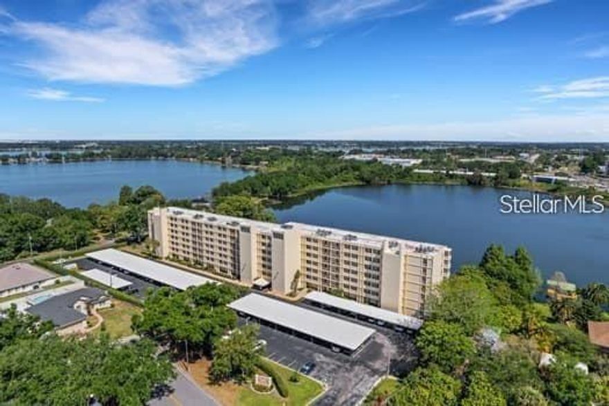 Million dollar view overlooking the Winter Haven Chain of Lakes (17 connected lakes). Situated along the south shore of Lake Spring. Its the best maintained building in Winter Haven and likely the entire of Polk County. Brand new completely remodeled unit. Never lived in since refurbishment. New air conditioning system. 1-assigned covered parking space. Assigned storage locker on your floor. 2-elevators. Concierge and full-time maintenance personal on-site daily. Very well maintained grounds. Convenient location across the street from a Publix shopping center. Downtown Winter Haven activities 1/4 mile away. Lakefront, pool, boat dock & slips and patio areas. All newly required State of Florida mandated building maintenance/safety and financial inspections completed. Adjoining unit also completed a complete remodel in 2025. Stackable washer & dryer are in the unit, but are not warrantied and additional liability insurance is required if used.