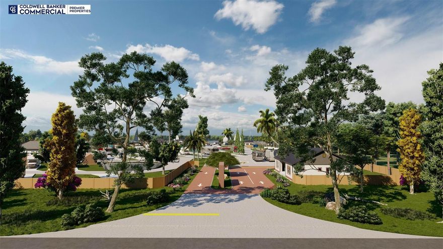 Introducing the proposed Moonshine Landing RV Resort, a premier lakeside destination thoughtfully designed for Crescent City, Florida. Spanning nearly 14 acres on the shores of Crescent Lake, this planned resort will feature a 30-slip private marina, catering to boaters and nature lovers alike. The site plan includes 129 sites including 105 full-service RV sites, and a mix of 24 cabin and glamping tent sites. all nestled within a beautifully landscaped setting. Planned amenities include a welcoming clubhouse, events building, pool, restaurant, comfort station, dog park, playgrounds, and recreation courts for pickleball, volleyball, gaga ball, and cornhole. Guests will navigate the grounds via golf cart paths, and enjoy peaceful lake views, open seating areas, and ADA-accessible pads. With a perfect blend of leisure, convenience, and natural beauty, Moonshine Landing is poised to become a top-tier Florida getaway and a compelling opportunity for investors seeking long-term returns in the outdoor hospitality sector.