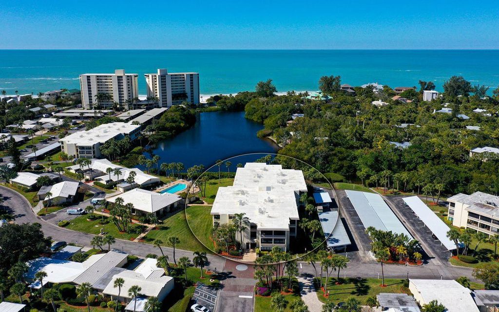 Photo of 199 Whispering Sands Drive #201, Sarasota, FL 34242 (MLS # A4670071)