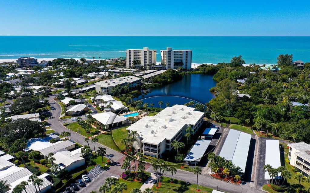 Photo of 199 Whispering Sands Drive #201, Sarasota, FL 34242 (MLS # A4670071)