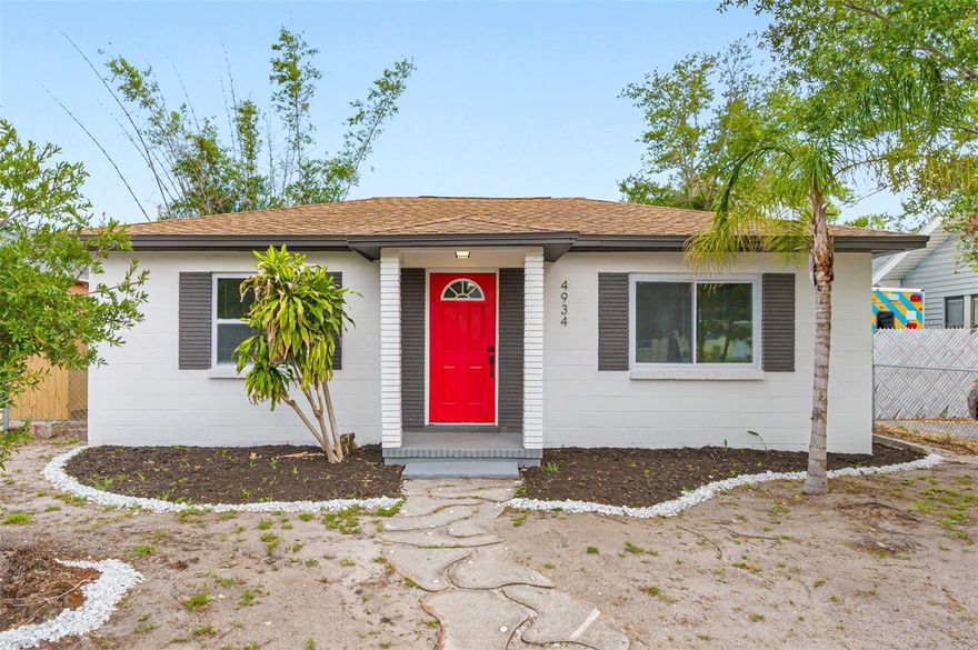 Welcome to this charming 2-bedroom, 2-bathroom home with a bonus room in the heart of Gulfport! Walk up to a cute exterior with a covered front porch, perfect for morning coffee or evening relaxation. Step inside to the dining and living area that flow seamlessly into the updated kitchen featuring stainless steel appliances. On the opposite side of the home, you’ll find two airy bedrooms, a sleek modern bathroom, and a versatile bonus room ideal for a home office, playroom, or guest space, complete with its own en-suite bathroom. The laundry closet is conveniently located just off the kitchen. Out back, enjoy a spacious yard with plenty of room to entertain, garden, or let kids and pets play. There’s also alley access, providing added convenience and flexibility for parking or storage. Located just 8 minutes from the beach, 10 minutes to downtown St. Pete, and close to fantastic restaurants, shops, and everything Gulfport has to offer, this home blends comfort, charm, and unbeatable convenience. Welcome home!