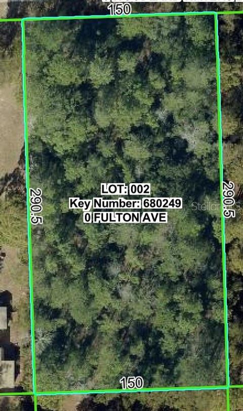 11052 FULTON AVENUE BROOKSVILLE FL 34613