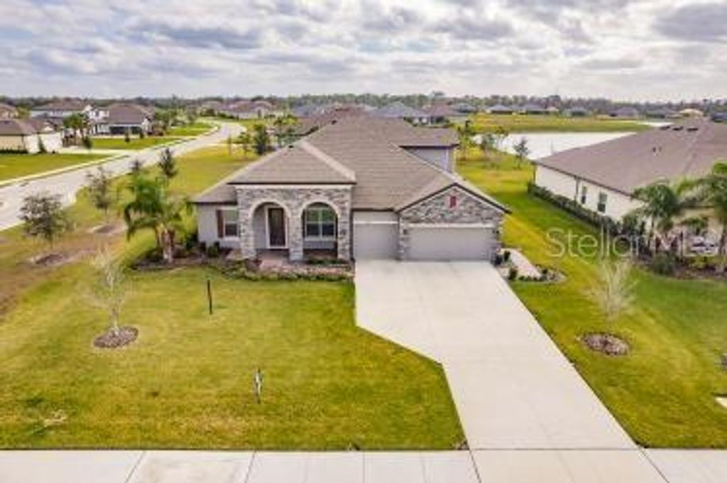 Photo of 1728 Twin Rivers Trail, Parrish, FL 34219 (MLS # A4660039)