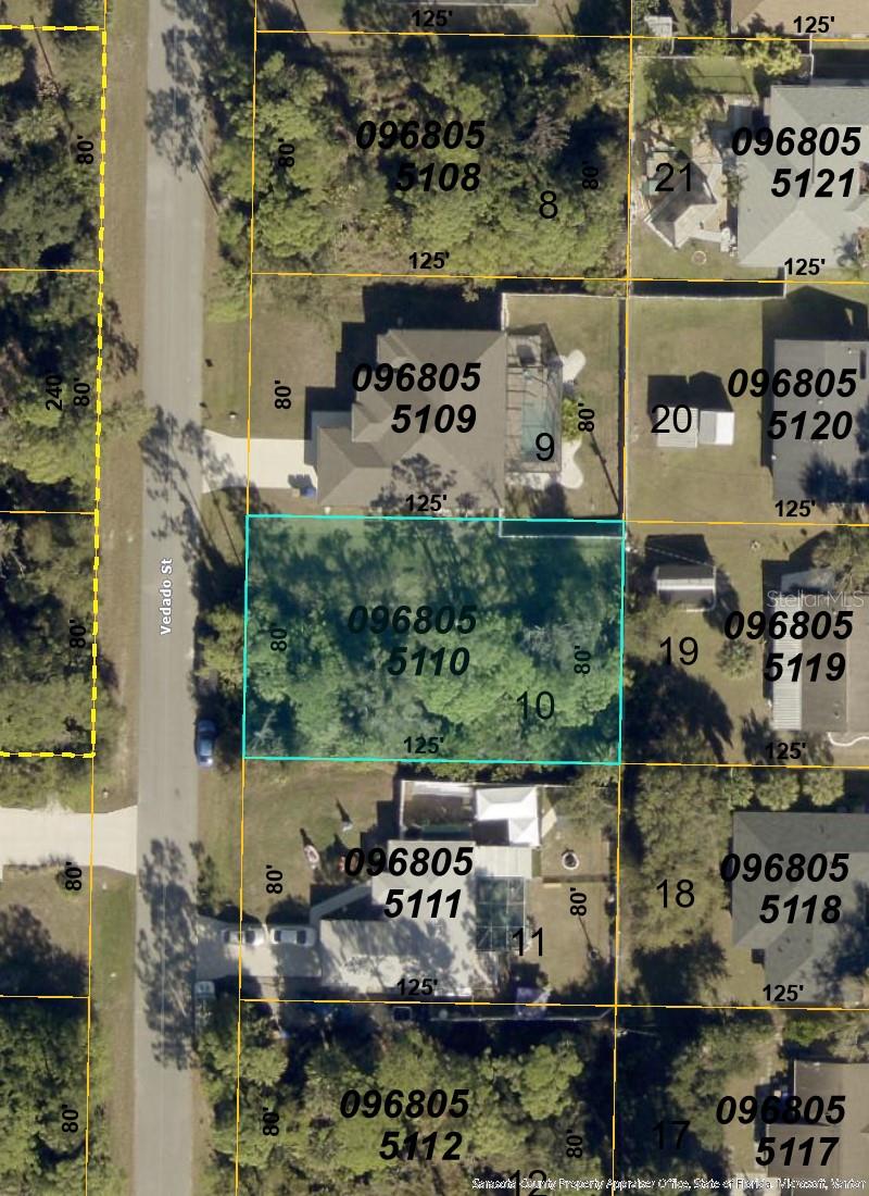 VEDADO STREET, NORTH PORT, FL, 34286 1 VEDADO STREET