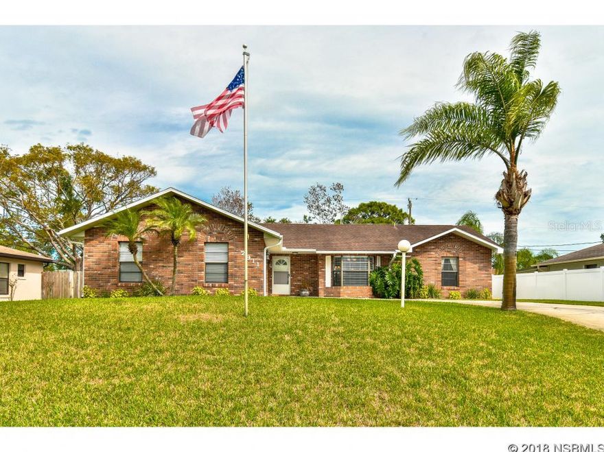This well-maintained pool home has it all! Enjoy your time relaxing outside by the large saltwater heated pool and jacuzzi. Inside relax in the spacious living room under the vaulted ceilings that are throughout the entire home. This home has so much to offer: New AC in 2016, Florida room, large breakfast nook, dining room, split plan, newer granite and quartz countertops, vinyl fenced backyard, long driveway, color changing led pool light, sprinkler system and so much more. This is a must see! ;Water: City