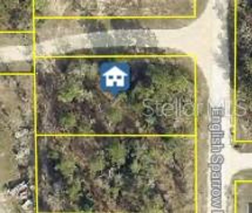 Nestled away in a highly desirable area of the Royal Highlands, this beautiful corner lot home site is waiting for you (Cross street English Sparrow Rd is paved). The location is fantastic, ready to build your dream home on - or hold on to as an investment. Not in a deed restricted community, NO HOA or CDD fees either, and there is no time limit on when you can build. Close to all area amenities such as shopping, schools, dining, entertainment, medical, saltwater fishing in the Gulf and natural freshwater rivers and springs - for those who love the outdoors. Come see this beautiful home site today before it's gone. If you have any questions, just ask.
