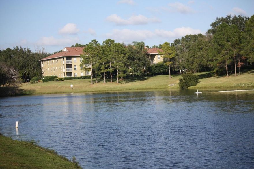 Pushed back from US19 off of Tampa road you will find Meadwolake Palm Harbor condos! One of the best run HOA’s with super low And stable fees. Perfect 2 bedroom two bath for snow birds, full time living, or investors. 
Nestled in the middle of  lush landscaping is this 2nd floor unit.  CBS construction. 
 It was recently painted and renovated with 2 nice sized bedrooms and a generous size living room with a beautifully updated kitchen. Quartz countertops, white shaker cabinets, ceramic lantern backsplash, beautiful hardware, stainless appliances, and laminate flooring throughout. Both bedrooms have large closets as well with ceiling fans. All light fixtures replaced within the last couple years. 
Newer water heater and newer AC installed in 2021 still under warranty help keep monthly utilities low.
Full size washer and dryer located inside laundry closet for your convenience. 
Park like setting with great community amenities including pool, clubhouse, tennis, volleyball, shuffleboard, horseshoes courts, garbage pick up, car wash station, fitness center, and playground. Within walking distance to markets and all type of stores. 
Close to Beaches, Honeymoon Island and everything else that you may need. Great Palm Harbor school district.
Low HOA
Owner pays water/sewer, electric 
No special assessments pending and none in past 10+ years!