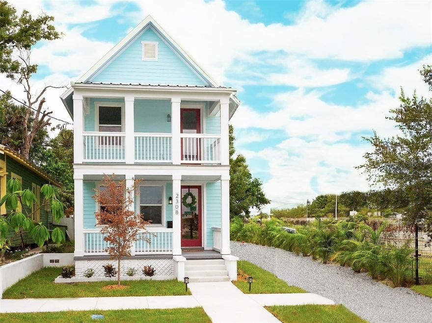 Charming New Construction Bungalow in Historic Ybor City! Experience the perfect blend of modern elegance and everyday functionality in this stunning new construction home, ideally located in one of Tampa’s most vibrant and walkable neighborhoods. Step outside your door and immerse yourself in the best of Ybor. You’re just a five-minute walk from the iconic 7th Avenue, known for its rich culture, dining, nightlife, and historic charm. On weekends, leave the car at home and explore the nearby bars, cafés, and community parks—all just steps away. 
Modern sophistication and timeless Ybor character in this beautifully built New Construction 2-bedroom, 2.5-bath bungalow. Thoughtfully designed for comfort and style, wrapped in the charm of one of Tampa’s most vibrant, walkable neighborhoods.
Crafted with reinforced concrete block construction and high R-value insulation, this home provides exceptional quality, energy efficiency, and quiet comfort. Inside, you’ll find elegant modern finishes, bright open spaces, and a natural flow that feels instantly welcoming.
Enjoy peaceful mornings on your covered porch, evenings on your private patio, and weekends exploring iconic 7th Avenue—just a five-minute walk away. From local cafés and eclectic shops to live music and dining, everything that makes Ybor special is right at your doorstep.
Perfectly positioned beside a future greenway connecting Ybor to GasWorx, Channelside, and Downtown Tampa, and with the TECO Streetcar nearby, this home blends urban convenience with neighborhood charm.
Contemporary comfort, historic soul, and unbeatable location—this Ybor City gem truly has it all!!!