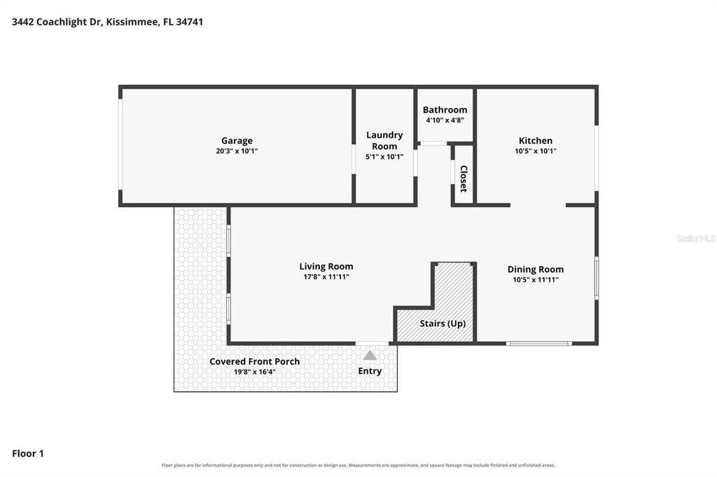 Photo of 3442 Coachlight Drive, Kissimmee, FL 34741 (MLS # O6447127)
