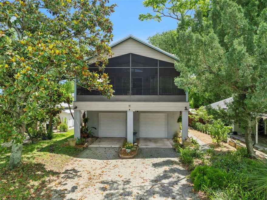 Your dream beachside retreat at 11 Lisbon St! Perfectly nestled just a short stroll to the beach and minutes from shopping, dining, and entertainment, this home offers the ultimate coastal lifestyle. Featuring no HOA, a spacious 2-car garage, and a rare double primary suite layout, this property delivers both comfort and flexibility. Enjoy your morning coffee or evening sunsets from the front and rear balconies, and rest easy knowing the home boasts a durable metal roof, a brand-new water heater, and a recently updated HVAC system.
Located in the highly sought-after St. Johns County, this home combines convenience, charm, and endless potential. Don’t miss your chance to make it your own!