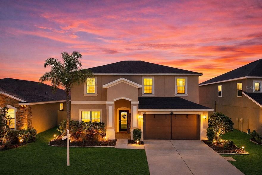 One or more photo(s) has been virtually staged. Welcome to this beautifully maintained two-story home offering 2,394 sq. ft. of thoughtfully designed living space, where comfort, flexibility, and privacy come together perfectly. This 3-bedroom, 2.5-bathroom home features a spacious layout with a dedicated dining room that can also serve as a bonus flex space, plus an upstairs loft ideal for a home office, media area, or playroom.
The home offers ample closet and storage space throughout, making everyday living both practical and organized. The garage has been upgraded, providing additional functional space for hobbies, storage, or a workshop.
Step outside to enjoy a large backyard with no rear neighbors, offering extra privacy and plenty of room for outdoor entertaining, relaxing evenings, or future backyard upgrades.
Inside, the kitchen includes recently replaced appliances, including a microwave and dishwasher, and the washer has also been updated for added convenience.
Located in a vibrant community with resort-style amenities, residents enjoy access to a sparkling pool, tennis courts, a state-of-the-art fitness center, and a playground, making it easy to stay active and enjoy time with family and friends.