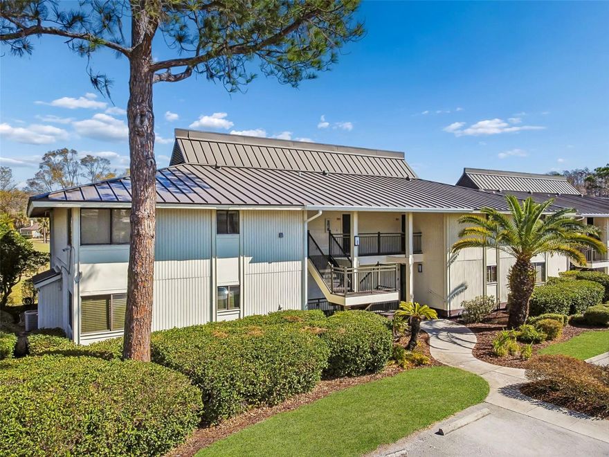 SADDLEBROOK’S BEST VALUE… DON’T BLINK OR IT’S GONE!
Welcome to resort style living in the highly sought after guard-gated Saddlebrook Golf and Tennis Resort community. This BEAUTIFULLY REMODELED 2 bedroom, 2 bath second floor condo offers STUNNING GOLF COURSE VIEWS and the lifestyle everyone is looking for.
Step inside to a bright, open floor plan that feels spacious and inviting. The modern kitchen shines with stainless steel appliances, generous cabinetry, and a pantry for extra storage. A stackable washer and dryer are included and conveniently located in a dedicated laundry closet, adding everyday convenience.
The spacious primary suite feels like a private retreat, complete with a large walk-in closet, double vanity, and walk-in shower. The guest bath also features a walk-in shower, giving the home a clean, updated, move in ready feel. Plantation shutters add timeless charm throughout.
The private covered balcony overlooks the golf course, offering front row fairway views that are shaded, peaceful, and perfect for morning coffee or sunset relaxation year round.
LOOKING FOR FLEXIBILITY? Live here full time, enjoy it seasonally, or rent it out with minimum one week rentals allowed, a rare and valuable opportunity.
NEED FURNITURE? DONE! Available fully furnished for an additional price (Table and credenza do not convey). Just bring your suitcase and start living.
Even better? CONDO DUES COVER INTERNET, CABLE, WATER, AND TRASH SERVICES, adding convenience and value.
Saddlebrook is legendary for its two Arnold Palmer designed golf courses and an impressive 45 tennis courts, making it a true haven for sports enthusiasts. OPTIONAL MEMBERSHIP PACKAGES provide access to golf, tennis, pickleball, resort-style pools, fitness and recreation facilities, spa amenities, plus exclusive member savings on dining, retail, and spa services at the on-site amenities. It is also a golf cart friendly community, because here, life moves at a better pace.
Major updates provide peace of mind, including ROOF replaced in 2018, and A/C replaced in 2017.
All of this just minutes from Wiregrass Mall, Tampa Premium Outlets, top restaurants, AdventHealth Hospital, I-75, grocery stores, and schools, and approximately 45 minutes to Tampa International Airport and Florida’s beautiful Gulf Coast beaches.
At this price. In this community. With these views.
This is the one buyers wait for and the one they regret missing.
Schedule your private showing before someone else claims it.