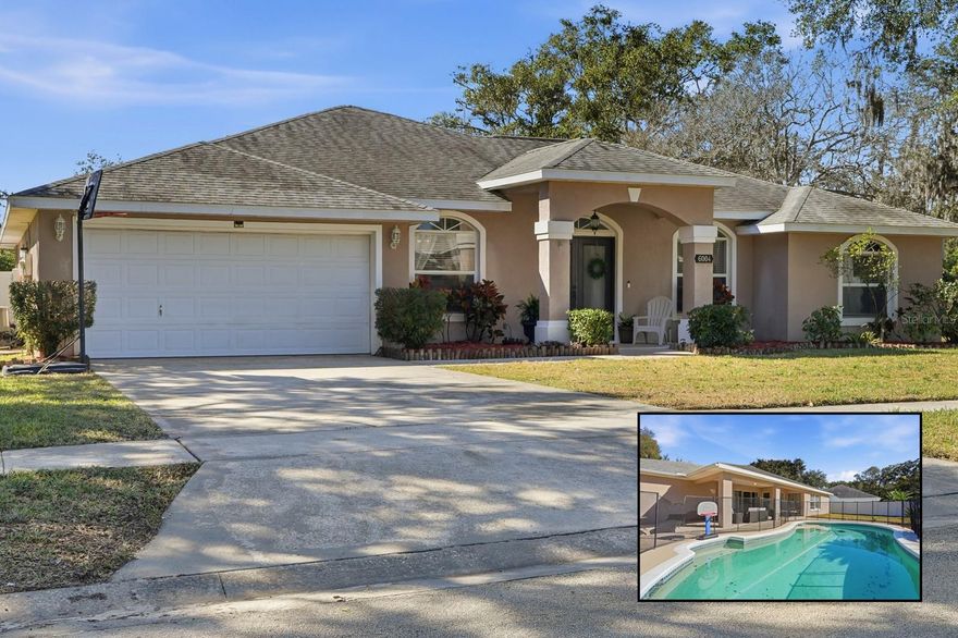 Looking for an affordable pool home in Port Orange in a great neighborhood close to top-rated schools, shopping, parks, the beach, and more? Look no further.

This 3 bed / 2 bath home offers a split floor plan plus a flex space that’s perfect for a home office, playroom, or potential guest room. Step outside to a large fenced-in backyard with a pool—ideal for Florida living and entertaining.

Even better, several big-ticket items have been updated: newer roof, water heater, air handler, and pool pump.

Don’t miss your opportunity to get into a highly sought-after neighborhood at an affordable price—schedule your showing today.