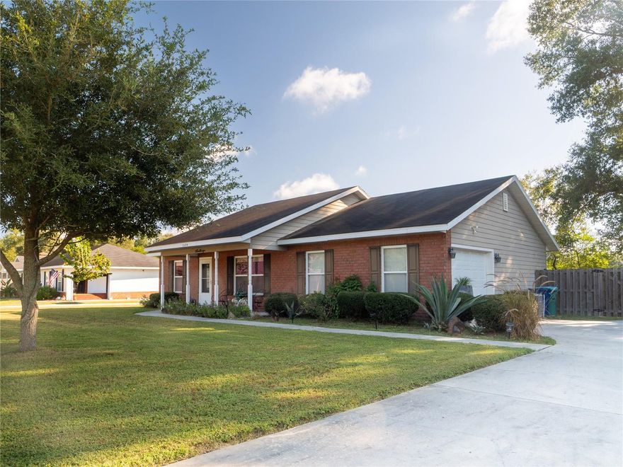 Live in Countryway - Newberry's centrally located neighborhood where you are in walking distance of 3 schools and a few blocks from the historic downtown Mainstreet with local eateries. This home has been immaculately maintained and is solid brick with attached garage. A unique feature of it is the way it is situated on the lot, it makes for a dramatic view of sunrises. Newberry is a growing community with a small-town feel. Publix recently opened here and many other shopping opportunities are going up soon. Don't miss the chance to own this gem in Countryway.