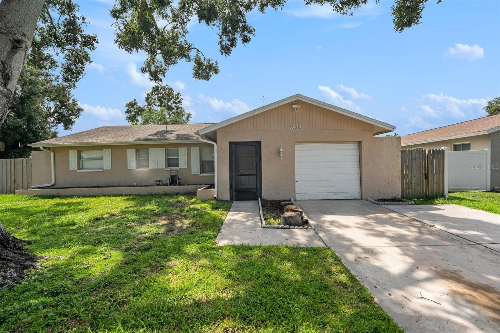 Welcome to Your Florida Pool Paradise in Seminole! Discover this beautifully updated 4-bedroom, 2-bathroom block home in the heart of Seminole's sought-after neighborhood, just minutes from stunning Gulf beaches, top-rated schools, shopping, and dining. This move-in ready gem features a bright open floor plan, neutral tile flooring throughout, and a split-bedroom layout for added privacy.
The spacious kitchen boasts granite countertops, solid wood cabinets, and stainless steel appliances, perfect for entertaining or everyday cooking. Step outside to your private fenced backyard oasis, complete with a sparkling in-ground pool, covered patio, and ample green space for relaxing or hosting family gatherings. Additional highlights include:
- Newer roof (approx. 2020)
- Updated windows and doors
- Attached 1-car garage with laundry hookups
- No HOA, No flood insurance required
This home offers the perfect blend of comfort, convenience, and coastal lifestyle, ideal for first-time buyers, downsizers, or investors alike. Don’t miss your chance to own a slice of paradise in one of Pinellas County’s best-kept secrets!
Schedule your private showing today! This one won’t last long!