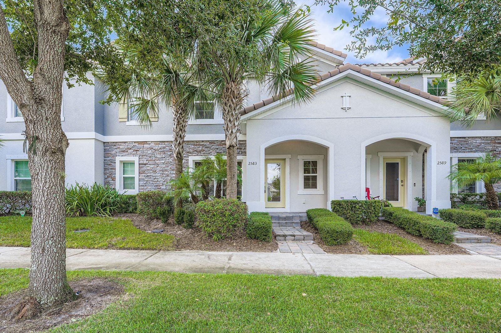 Located in one of Florida’s most desirable master-planned communities, this stunning residence is surrounded by million-dollar homes and world-class amenities—all at a fraction of the price. Step inside to discover a professionally redesigned interior that feels like a five-star retreat. Features include creamy Beachwood engineered flooring, crown molding, custom-built cabinetry, and a remodeled kitchen with quartz counters and pendant lighting. Every bathroom has been upgraded with floor-to-ceiling porcelain tile, LED mirrors, quartz counters, and spa-like finishes. Custom details such as a solid red oak barn door, resized 8-ft entryway, and handcrafted red oak stairs set this home apart from anything else in Starkey Ranch. Enjoy the outdoors in your private, paved courtyard—perfect for BBQs or quiet relaxation. Or take advantage of Starkey Ranch’s incredible amenities: resort-style pools, 12+ miles of scenic trails, community parks, dog parks, and a full calendar of social events. Just 6 miles away, the 42-mile Suncoast Trail offers even more opportunities for adventure. Whether you’re looking for an active lifestyle, a serene retreat, or the perfect place to gather with family and friends—this home delivers it all. Don’t miss your chance to own the most unique townhome in Starkey Ranch.