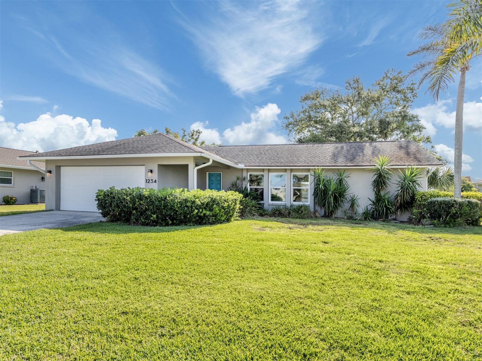 Price adjustment. This nicely maintained 3 bedrooms, 2 bathrooms home is located in Pinebrook South. You will be happy to see a split floor plan with two living areas. Large front living room with lots of natural lights. Sky light in primary bathroom. Updated kitchen opens to a large family/living room. More updates include tile flooring through, freshly painted, stainless steel appliances, impact windows, new AC 2024, updated bathrooms, new screens in the lanai. A large screened in lanai allows you to enjoy morning coffee or to watch sun rise. You will also enjoy CITY WATER & SEWER. Pinebrook South is a deed restricted community. A low HOA fee gives you access to a large clubhouse, heated pool, library, game room, kayak storage racks, docs for fishing, small boat ramp to Curry Creek. Only 3 miles to Venice Beach and Historic Downtown. Close to I 75, restaurants, banks, medical centers. 1.7 miles to SMH new hospital. 1.1 miles to Publix. No CDD fees.