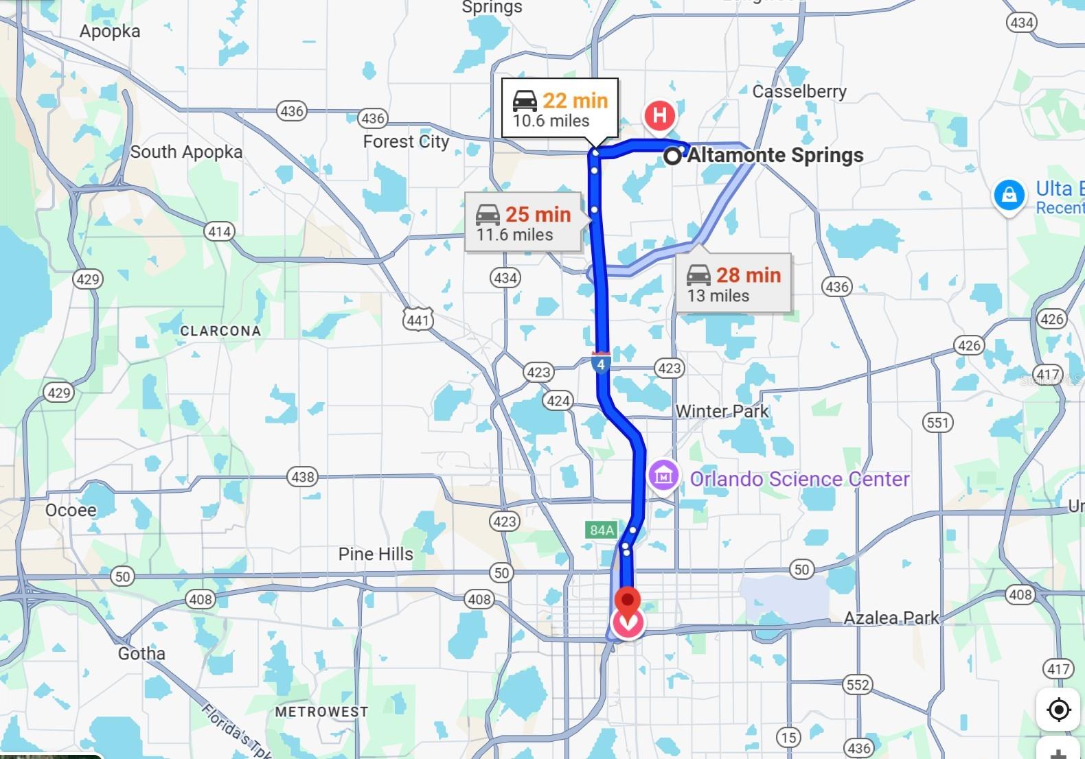 ALTAMONTE LAND HOTEL & NAVIGATION CO - Commercial Sale