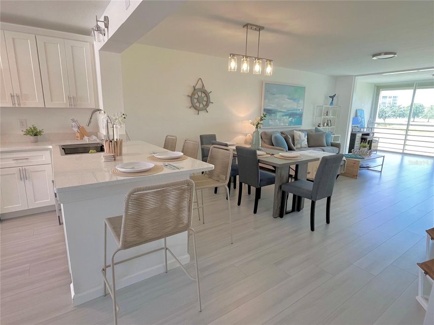 FULLY FURNISHED 2/2 CONDO PLUS OFFICE SPACE!

This is a well-maintained, structurally sound condo in a German-designed, hurricane-resistant building in Zone D so no evacuation required! No damage or leaks from past storms. New roof installed in summer 2023 with Hurricane windows installed!

Fully furnished everything, utilities, Wifi, cable, HOA, water sewer, parking and amenties included in price. This spacious 2 bedroom, 2 bathroom unit offers 1,280 sq ft of comfortable living space. Enjoy open concept living and dining areas with durable, life-time flooring, a large living space with offices on both size fully furnished, and a generously sized utility room with extra storage. The bright kitchen features upgraded appliances, cabinets, ample counter space with coffee bar and kitchen bar, a pass-through to the dining area with new couch, dining table, fixutres and TV. The master suite offers golf course views, a large walk-in closet, and an upgraded bathrooms. The private second bedroom and full newly renovated guest bath provide great flexibility for family or guests with two full beds for comfort and full closet with hangers. Also comes with your own covered parking spot for convience. 

Additional highlights: Maintenance-free exterior, covered parking just steps from your front door

The Links at Pinebrook amenities include: Heated community pool and spa with shaded lounging area.
Clubhouse with billiards, workshop with tools, and exercise facility. Tennis, pickleball, and shuffleboard courts. Outdoor grilling and entertaining areas. Public access to the Pinebrook Ironwood Golf Club (voted #1 in Bradenton)

Centrally located with easy access to shopping, dining, banking, just about anything you would need and Sarasota/Bradenton International Airport. Just minutes to Anna Maria Island and some of Florida's most beautiful beaches!

Move in date Dec 1st, 12-month minimum, no pets, no smoking, only first month's rent needed for deposit.