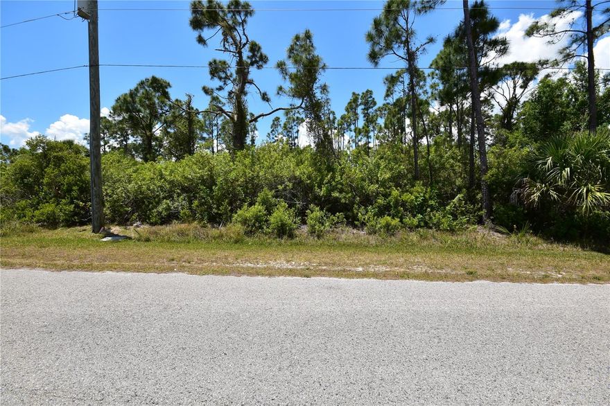 Build your dream home. This property is just 3.6 miles from South Gulf Cove Park, which offers a boat ramp, fishing, BBQ grills, picnic shelter and more. Property is 12 miles to Englewood beaches and 16 miles to the historic Boca Grande Lighthouse at the southern tip of Gasparilla Island. Located in a quiet, private setting near HWY 771 and south of 776—close to Charlotte Sports Park, spring training home of the Tampa Bay Rays—this lot offers easy access to regional attractions. South Gulf Cove has a voluntary homeowners’ association. Port Charlotte sits midway between Sarasota (to the north) and Fort Myers (to the south), an area known for excellent golfing, fishing, boating and pristine Gulf beaches.