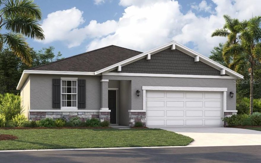 One or more photo(s) has been virtually staged. Pre-Construction. To be built. Stanley Martin presents affordable single-family homes at the Village at Windsor Reserve in Eagle Lake, Florida: an ideal combination of affordable living and an exceptional location near Highway 17, Lake McLeod, and Eagle Lake. Just four miles from vibrant downtown Winter Haven and a 15-minute drive from Legoland, this community offers easy access to Orlando attractions in less than an hour. Outdoor enthusiasts can enjoy options like boating, kayaking, and fishing on the Polk County Chain of Lakes. Featured in this community, the Juniper home seamlessly blends modern design with practical living. With four bedrooms, a well-appointed dual-sink bathroom, a large master suite, and an inviting open-concept kitchen and dining area, it focuses on comfort and convenience. Additionally, the home features a large garage and a covered outdoor lanai. Discover the perfect combination of affordability and style in this dream home.

The Portland is the perfect floorplan to take advantage of the Florida lifestyle. In this home guests are greeted by a covered entryway that leads into a spacious main level living area. No matter where you are in this space, the open floorplan is a great place for entertaining family and friends. The kitchen island, allows for natural movement through the main level, keeping the kitchen as the focal point of the home. Two spacious bedrooms share a hall bath on the main level, and the real showcase of this home is the primary suite which offers the utmost luxury and privacy. You have everything you need with dual vanities, a large walk-in closet, and standing shower. This home is an oasis for those looking for a new construction home, built for the way you live! *Photos are from a similar home.