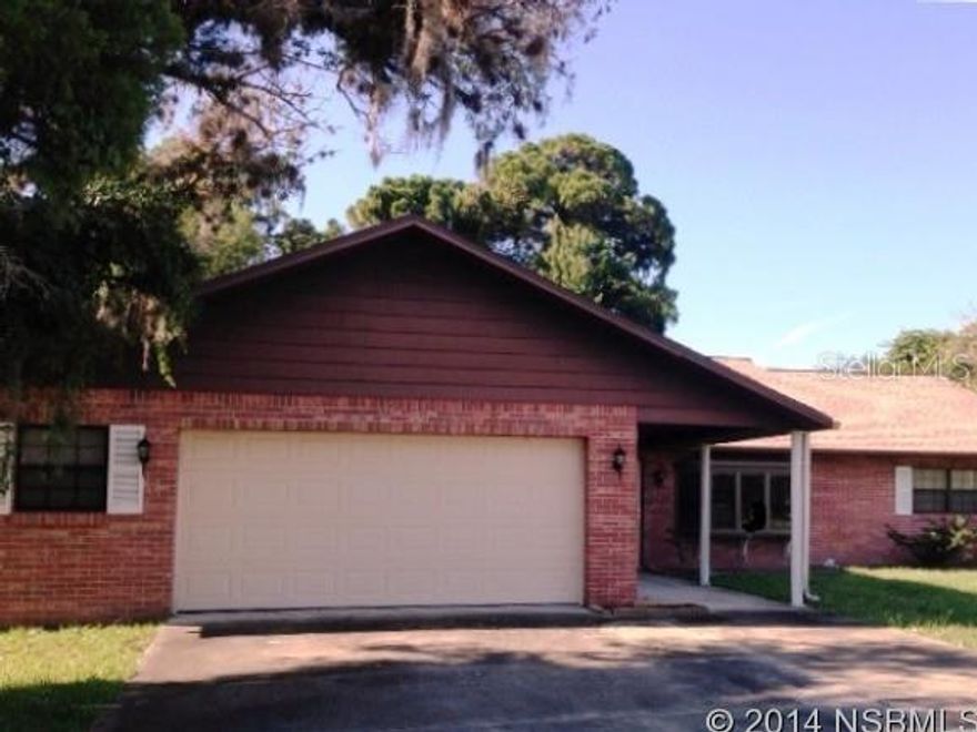 FULLY FURNISHED AND DESIRABLE WATERWAY PARK  POOL HOME ON ESTATE LOT. PEEK AT THE CANAL FROM THE OVERSIZED SCREENED POOL AREA. IN-GROUND POOL HAS WALK IN STEPS AND SWIM OUT. DEEP ENOUGH FOR A DIVING BOARD. KITCHEN TO FLORIDA ROOM PASS THROUGH FOR EASY OUTDOOR MEALS. ENTRANCE TO SECOND BATH FROM POOL AREA PLUS OUTDOOR SHOWER FOR CLEANING UP. THE OPEN FLOOR PLAN HAS LOTS OF BEAUTIFUL WINDOWS AND CUSTOM MADE BLINDS. THE LIVING ROOM HAS A WOOD BURNING FIREPLACE. THE ENTIRE HOME IS DESIGNED WITH X-TRA CLOSET SPACE AND A PANTRY IN THE KITCHEN. ALL THE BEDROOMS ARE LARGE AND HAVE WALK IN CLOSETS. THE MASTER-BEDROOM HAS A DOOR THAT LEADS DIRECTLY TO THE POOL AREA. THE DRESSING AREA IS WELL DESIGNED AND ATTACHED TO THE WALK IN CLOSET. THIS BEAUTIFUL HOME COMES WITH AN OVERSIZED GARAGE WITH SIDE GARAGE DOOR AND A GARAGE DOOR OPENER. THERE IS A LARGE CONCRETE BLOCK WORKSHOP WITH FULL ELECTRIC THAT MATCHES THE DECOR OF THE HOME. OWNERS ARE WILLING TO LEAVE THE HOME FULLY FURNISHED. MOVE IN AND ENJOY. GREAT OPPORTUNITY TO LIVE IN A GREAT COMMUNITY. ;Water: City