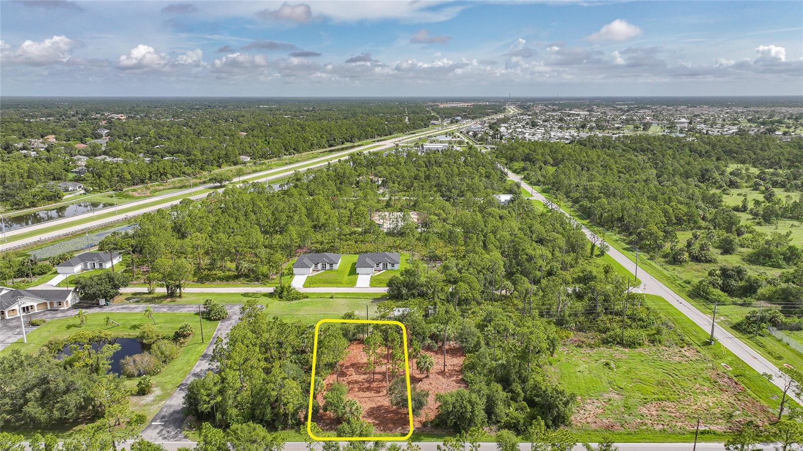 A stunning opportunity awaits at 23500 Olean Blvd, a spacious 10,018 sq ft vacant residential parcel nestled in Punta Gorda/Port?Charlotte (zoned RSF3.5, with dimensions approx. 80×125). This cleared building lot offers a blank canvas for your dream Florida home—no structures, no restrictions, just clean slate living. It’s ready for public utilities (water available; septic system required) and lies conveniently near essential amenities, including local parks, shops, dining, and golf courses. Positioned within easy reach of the scenic Charlotte Harbor and Gulf Coast waterways, this lot promises endless recreational opportunities such as boating, fishing, beach outings, and waterfront relaxation. The community atmosphere is welcoming—a predominantly quiet, safe neighborhood ideal for families, retirees, or anyone seeking a peaceful retreat with room to roam. Whether you envision a cozy bungalow, a ranch-style haven, or a Florida-inspired masterpiece, this property gives you the freedom to design and build to your specifications. Just minutes from the Punta Gorda Airport and a short drive from downtown reflective charm, cultural amenities, and medical services, 23500 Olean Blvd offers both convenience and serenity in the heart of Southwest Florida. Let your vision unfold here—embrace the Florida lifestyle with space, sunshine, and limitless potential.