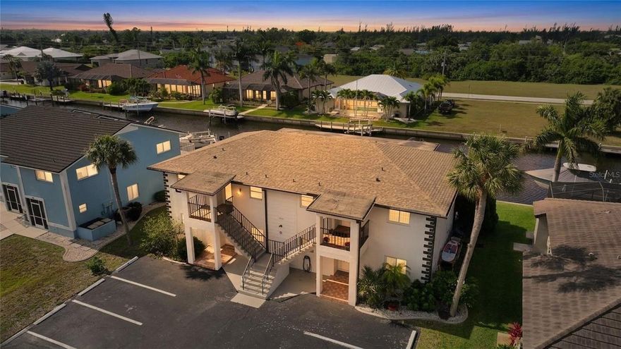 Experience what becomes possible when waterfront living, boating access, and affordability finally come together at 1432 Mediterranean Dr #2B in beautiful Punta Gorda. If you have been waiting for an opportunity to enjoy direct boating access without stretching into the higher price points often found along the coast, this may be the one worth acting on quickly. This second-floor waterfront condo offers quick access to open water and includes a deeded dock where future owners have the ability to add a boat lift, creating the kind of boating lifestyle many buyers search for but rarely find under $200,000.

Imagine leaving your dock and cruising through the canals out toward Charlotte Harbor and the waters of the Gulf of Mexico. Whether your ideal day includes fishing for snook, redfish, and tarpon, heading out for waterfront dining, sunset cruises, island hopping, or simply spending more time on the water with family and friends, this location makes it easy to say yes to the Florida lifestyle buyers dream about. The boating access and waterfront setting create the kind of everyday experience that continues to draw buyers to Punta Gorda year after year.

Inside, the condo offers comfortable and functional living space with an oversized primary suite large enough for a king bedroom set and additional furnishings. The kitchen has already been updated with newer cabinetry and granite countertops, while the 2022 roof adds additional peace of mind for future owners. The enclosed storage space on the lanai gives you extra room for boating gear, fishing equipment, beach essentials, or seasonal items many waterfront owners appreciate having nearby.

The location places you just minutes from some of Southwest Florida’s most desirable destinations including Fishermen's Village and Downtown Punta Gorda, where waterfront restaurants, boutique shopping, live entertainment, marinas, parks, and community events create an atmosphere people travel here to experience. Nearby boating destinations include Burnt Store Marina, Boca Grande, and the barrier islands along the Gulf Coast.

For travel and convenience, the property offers easy access to US Highway 41, Interstate 75, and nearby airports including Punta Gorda Airport and Southwest Florida International Airport. Area beaches such as Englewood Beach, Boca Grande Beach, and Blind Pass Beach are all within reach for day trips along the coast. Nearby medical facilities include Bayfront Health Punta Gorda and Fawcett Memorial Hospital. Zoned for area schools including Sallie Jones Elementary School, Punta Gorda Middle School, and Charlotte High School.

Opportunities to secure affordable waterfront condos with deeded dock potential in Punta Gorda continue to become harder to find. The question is not whether waterfront living sounds appealing — it is whether you want to be the one enjoying it before someone else does.