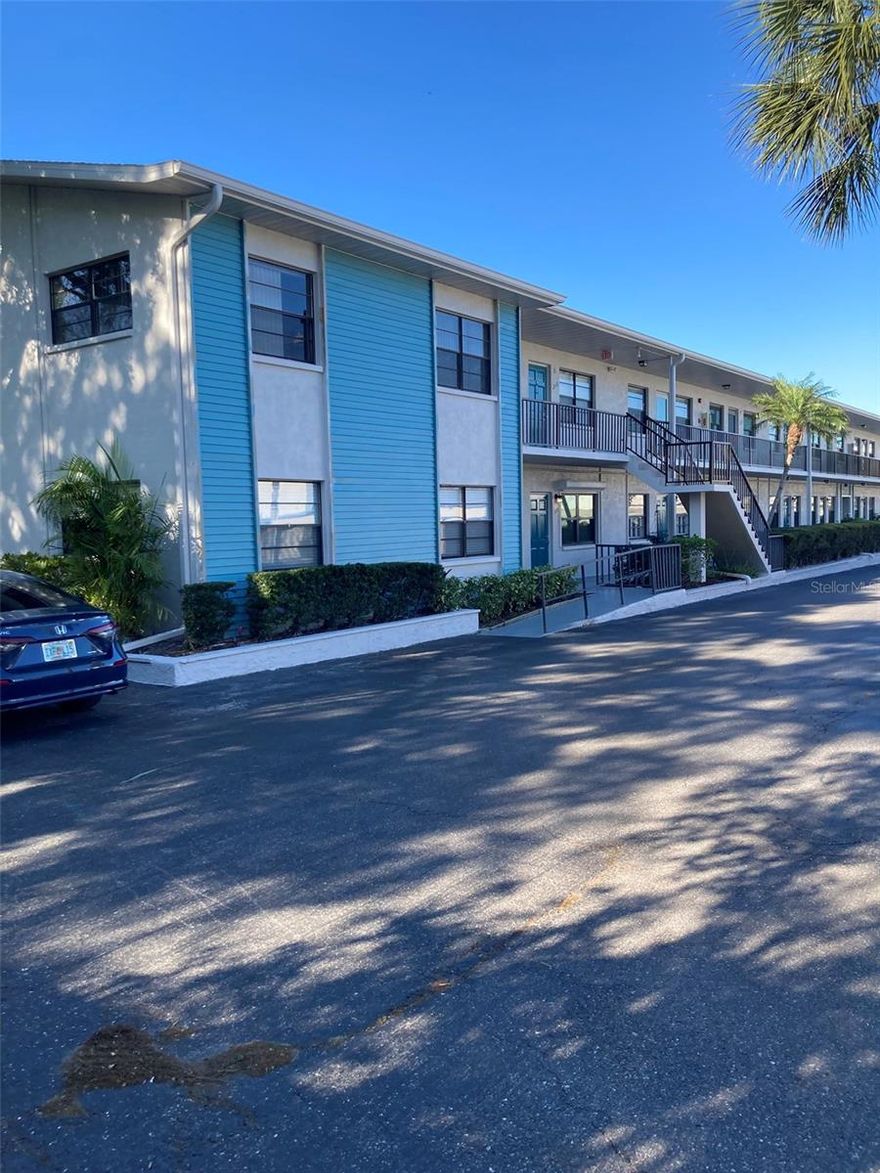 Upgraded and updated Bedford Condo in the 55+ community of Five Towns.  Come take a look at this well priced move in condition 2 bedroom 2 bathroom top floor condo with it's own screened balcony.  This is a great place to live at a very reasonable price.  Assigned parking space for one vehicle.  One small pet allowed. The owners have loved living in this unit and retiled the master bath shower in 2014, installed all new vinyl flooring throughout the condo in 2017.  The storm proof windows were installed in 2019.  The kitchen appliances were replaced in 2019. In 2023 the entire interior was repainted and has been touched up in preparation to sell.  The complete heating and air-conditioning system was replace in July 2023.  The circuit breaker power panel was updated in Feb 2024, and a complete new roof was installed in 2025.  The exterior of the building was recently painting a fresh new color.  This is a really great place to move right in.  The community laundry is between the Bedford and Arlington buildings, along with the trash disposal.  The association fees cover all utilities except Duke Energy, so no bill for TV, internet, water, sewer or trash.  All of the amenities of Five Towns are yours to enjoy.  6 swimming pools, 2 clubhouses and activities to enjoy every day of the week.  The beaches are an easy drive away, along with medical facilities, shops, and resturants.  It's a short drive to I-275, and easy to get downtown as well.  Come take a look.  It is priced to SELL!