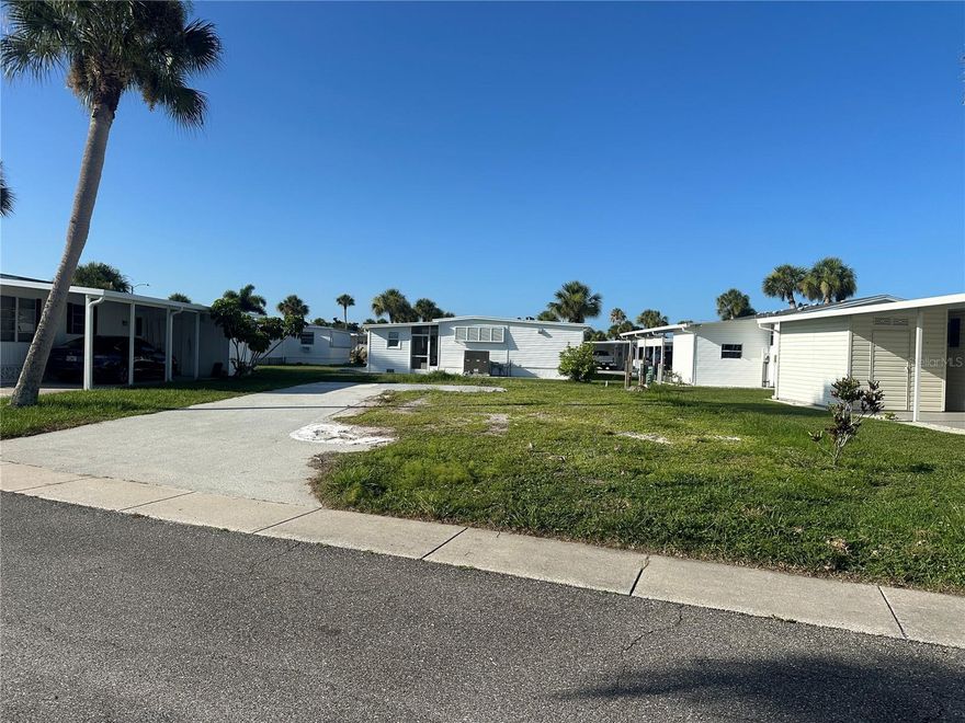 VACANT LOT in Japanese Gardens Mobile Home Community. Japanese Gardens is an active 55+ community in the perfect location to enjoy the activities in both Downtown Englewood and Venice and approximately 2 miles to Manasota Beach! This lot is ready for a new home! It is centrally located in the community on a quiet side street. Located towards the front of the park and near the clubhouse, pool, and spa! The size of the lot is 50'x80'.