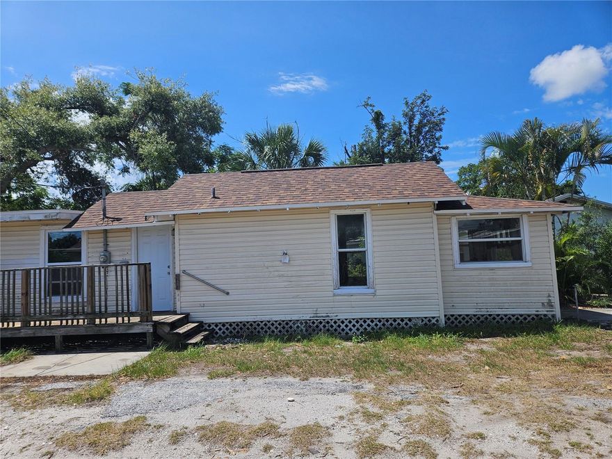 Nice opportunity for anyone searching for a property in the vibrant South St. Petersburg area! This charming Florida bungalow features two cozy bedrooms and one bath, perfectly situated on a desirable corner lot with convenient alley access. If you’re looking for a place that’s close to all the action, you’ll love its location—just minutes from Downtown St. Pete, the beautiful Gulf Beaches, the renowned Pier, and the lively Marina District.

The home’s vinyl exterior siding offers low-maintenance living, and the layout lends itself to plenty of creative possibilities. Whether you’re a first-time buyer eager to put your personal touch on a new home, looking to downsize, or searching for a smart investment in a rapidly growing area, this property fits the bill.

While the home does need some TLC, it’s bursting with potential for the right buyer to transform it into something truly special. The property is being sold as-is, making it a fantastic opportunity for those with vision and a desire to invest in a sought-after neighborhood.

If you’d like more details or are interested in scheduling a viewing, please don’t hesitate to reach out. I’m happy to provide additional information and answer any questions you may have.