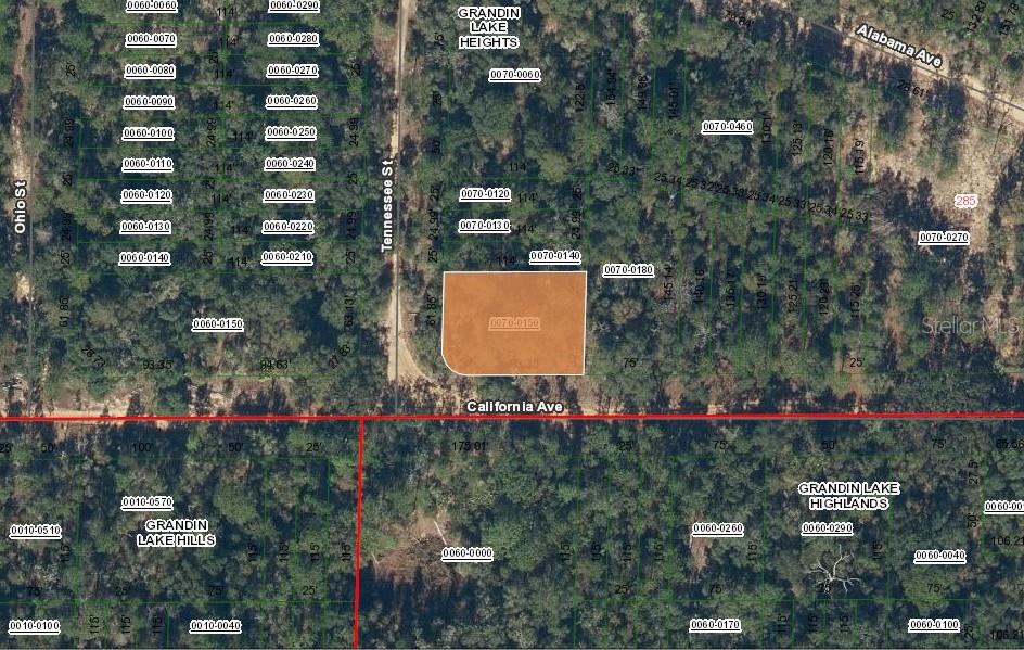 GRANDIN LAKE HEIGHTS SUB - Land