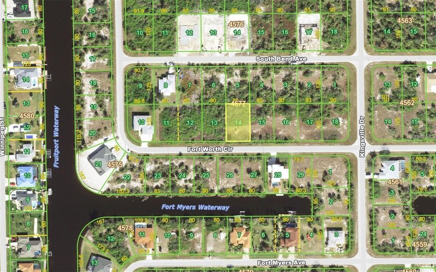 Build your dream home on this desirable residential lot located in a quiet and growing area of Port Charlotte. Situated on Fort Worth Circle, this property offers a peaceful neighborhood setting while still being conveniently close to everyday amenities.

This parcel provides the perfect opportunity for new construction, whether you are looking to build now or invest for the future in one of Southwest Florida’s most active markets. With plenty of space to design your ideal home, you can enjoy the flexibility to create a layout that fits your lifestyle.

Conveniently located near shopping, dining, medical facilities, golf courses, parks, and just a short drive to beautiful Gulf beaches, boating, and fishing. Easy access to major roadways makes commuting simple while still enjoying the tranquility of a residential neighborhood.

No need to wait — secure your piece of Florida land today and start planning your future in paradise.