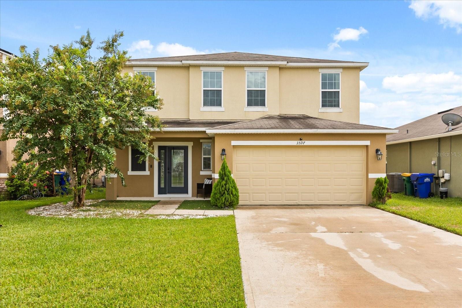Welcome to your dream home in the desirable Oak Bend community, where you could get up to $20,000 in closing costs.
Sellers are offering $10,000 toward closing costs! Plus get another $10,000 by working with our lender.
This beautifully maintained, two-story single-family residence boasts a spacious, family-friendly design, perfect for creating lasting memories. Built in 2014, this energy-efficient home features a modern aesthetic with recent updates, including new appliances and fresh paint in 2023, ensuring a move-in ready experience. Situated on a peaceful cul-de-sac, this home offers a perfect retreat with a low-maintenance backyard, complete with a covered paved patio and a cozy fire pit area—ideal for relaxing evenings and entertaining guests.
This property features a 2-car garage, providing ample parking and storage. The gated community offers exclusive access to a sparkling pool and playground, making it an ideal environment for families seeking safety and recreation. Located just a short drive from Hickory Pointe Park, Downtown Mount Dora, Tavares, and the Florida Turnpike, this home combines tranquility with convenience.
Step inside to discover a thoughtfully designed interior. The family room and dining area, freshly painted in 2023, create a welcoming space for gatherings. The spacious bedrooms, all located upstairs and also painted in 2023, feature built-in closets, offering plenty of storage. The laundry closet include, washer and dryer.
The kitchen is a chef’s delight, It offers modern cabinetry and a functional layout conducive to family meals and entertaining. The backyard, redone in 2023, features lush grass turf and new patio pavers—perfect for outdoor enjoyment.
Residents enjoy access to a community pool within this gated neighborhood, enhancing the lifestyle of leisure and relaxation. The prime location in Tavares, known as the Sea Plane capital, offers lakeside activities just across the street, including fishing, boating, and scenic parks. Recreational parks with picnic areas, piers, sand volleyball, and magnificent lake views are within 2-3 miles, providing endless outdoor fun.
Don’t miss the opportunity to own this exceptional home in a prime location! Act now to schedule your private tour and make this stunning property yours today. Your perfect family lifestyle awaits!
