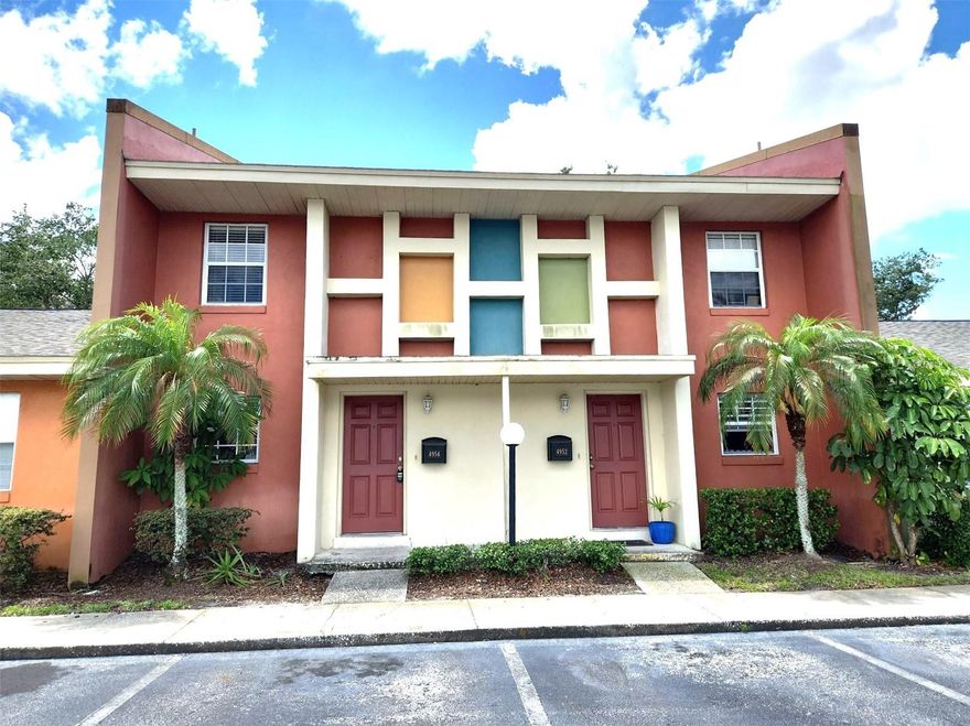 *Water Included* This spacious 2 bedroom 1.5 bath Town-home with over 1200 sq. ft. features living/dining combo, updated dining-area kitchen with all appliances, laminate wood downstairs and tile in kitchen and baths. Stack-able washer/dryer in unit, with assigned parking and community pool. Winter Park location offers close proximity to Local Orange County Schools and Universities, with casual shopping and dining only minutes away.