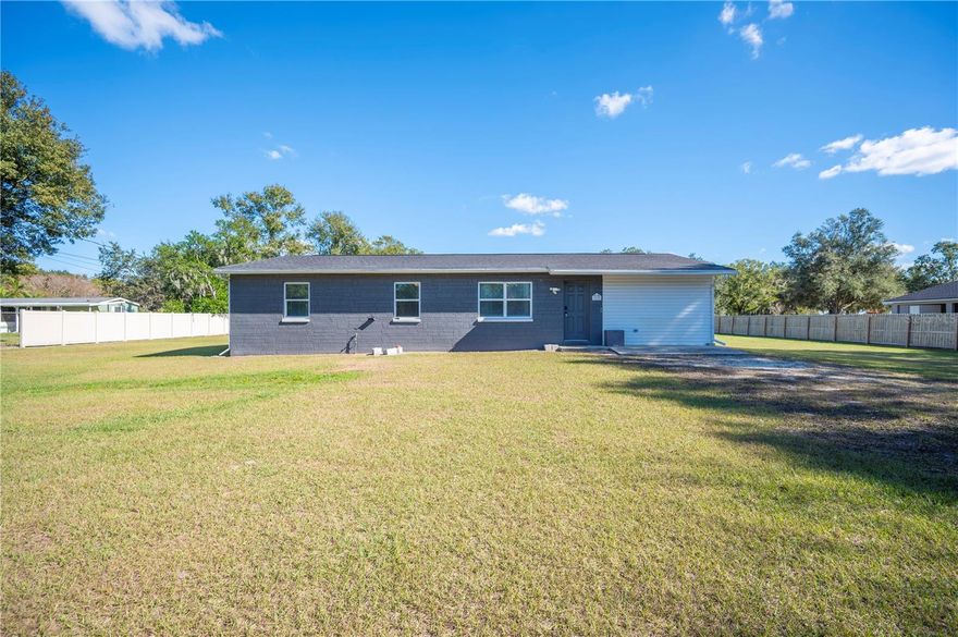 Welcome to this beautifully updated 4-bedroom, 2-bathroom home located in desirable South Lakeland, just off County Line Road. Perfectly positioned near I-4 and Highway 60, this property offers exceptional convenience for commuting while still providing space and privacy.

Completely renovated in 2023, the home features major upgrades throughout, including a new roof, double pane windows, new interior & exterior doors, fully updated electrical panel, new well pump & tank, and stylishly remodeled kitchen and bathrooms with granite countertops & stainless steel appliances. The open and functional layout is ideal for both everyday living and entertaining.

Situated on 1.03 fully fenced acres with no HOA, this property offers endless possibilities. A standout feature is the 25’ x 28’ metal building equipped with full electrical—perfect for a workshop, storage, business use, or hobbies.

Enjoy the freedom of country-style living with the convenience of nearby shopping, dining, and major roadways. This move-in-ready property combines modern updates, valuable extras, and a prime South Lakeland location—don’t miss this rare opportunity!