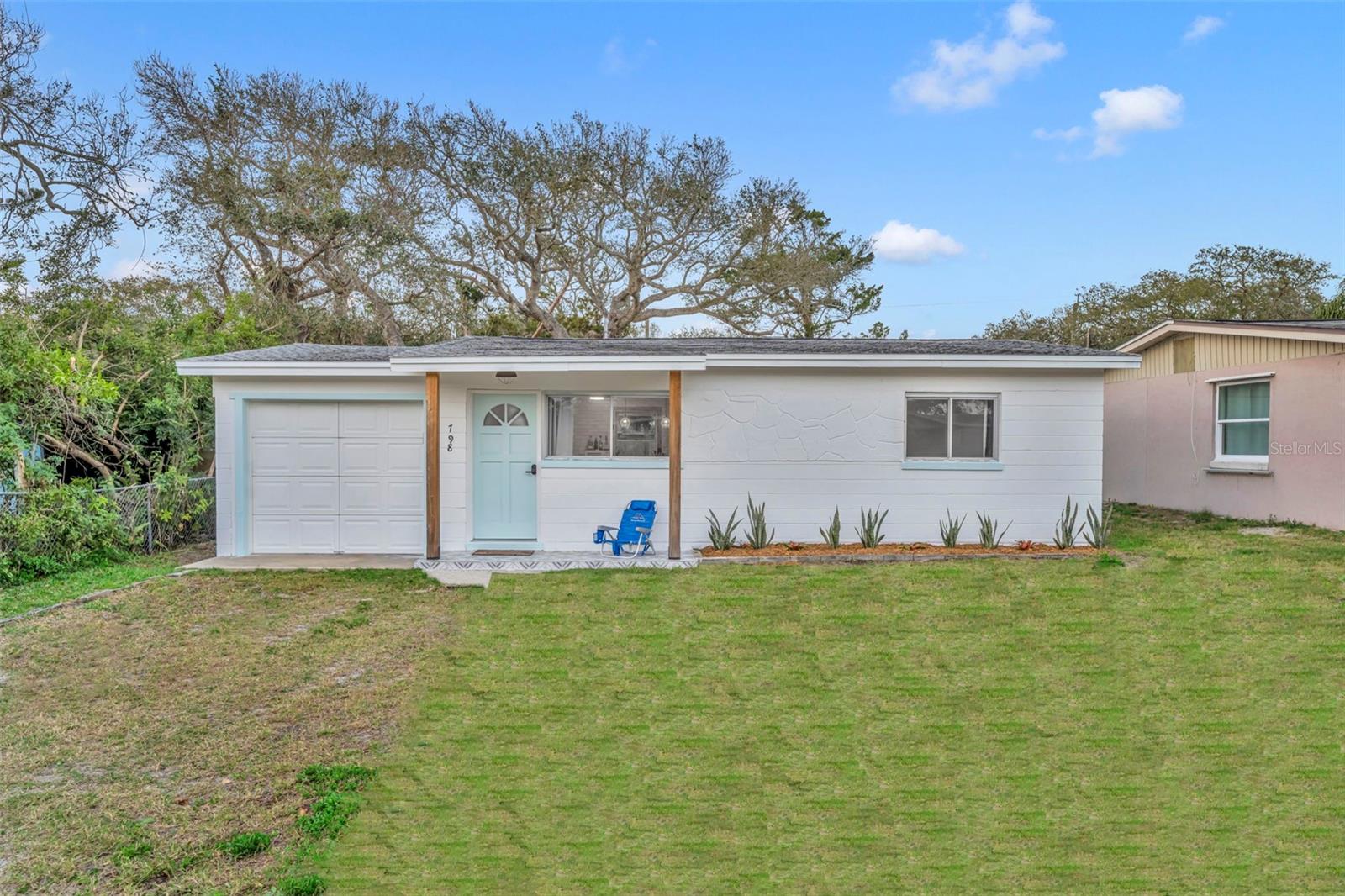 Cozy Beachside Retreat – 748 E 26th Ave, New Smyrna Beach, FL Welcome to your perfect coastal getaway! This charming 2-bedroom, 1-
bathroom home is less than a block from the beach, offering the ultimate seaside lifestyle in beautiful New Smyrna Beach. Recently updated, the home features a bright and inviting interior with a spacious living area, a convenient inside laundry room, and a 1-car garage. The huge backyard provides plenty of space to relax, entertain, or let pets roam freely. Plus, the sand alleyway allows for easy parking of boats, trailers, or extra vehicles—perfect for those who love boating and water activities. Prime Location! This home is within walking distance to the beach, scenic trails, and popular local restaurants, so you can enjoy everything New Smyrna Beach has to offer right at your doorstep. Whether you're looking for a full-time residence, or vacation home, this gem is available fully furnished for a seamless move-in experience. Don't miss this incredible opportunity—schedule your showing today!