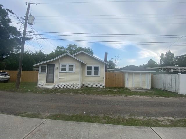 This cozy updated 1 bedroom, 1 bathroom bungalow is available for rent $1250/month. It is located on a quiet street, secure and established North St Petersburg neighborhood. The spacious living space features an newly refinished fireplace. It has the option of coming partially furnished. It is less than 10 minutes from downtown St. Pete and less than 20 minutes from the beaches. Just installed New AC mini splits.