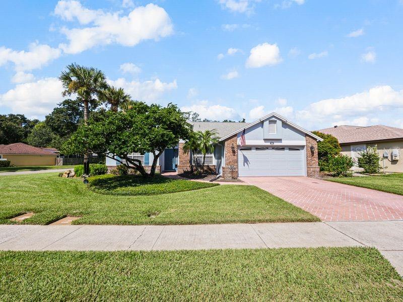 This is the most immaculate home you will see on the market. Owner is a finished carpenter and has gone to great lengths to pay attention to every detail in this home. No Popcorn ceilings here and most every detail has been thoroughly addressed. From Porcelain tile to Quartz Countertops to Crown molding with so many other upgrades I haven't mentioned. This was a former model home. This home is a Block constructed home unlike others in the community. Due to the floorplan the den could potentially be converted to a 4th bedroom if required. There is an additional eating area off of the family room for great entertaining. The yard is an oversized corner lot with a near perfect lawn and is stunning. Enjoy the cooler weather on your fully screened porch as you walk through the double doors. During those colder months you also have a fabulous wood burning fireplace as the centerpiece of the Family Room. It is highly unlikely that you will have a problem with an inspection or obtaining financing or insurance as it relates to the condition of this home. Roof 2020, AC 2025, Plumbing Re-pipe and Water Heater 2022 just to name a few. You will have tremendous peace of mind as the Owner of this home. The community encompasses two associations Forest Edge and Country Creek, and you have access to the amenities in both communities. All of this with low HOA fees. The location gives one easy access to the 429, The turnpike and I-4 and an easy commute to downtown Orlando. I cannot do this property justice in the description so you will have to see it for yourself. Some other notables- Reclaimed water for sprinklers for cheaper water bill and all appliances stay including Washer and dryer. Book your appointment before this one is gone!