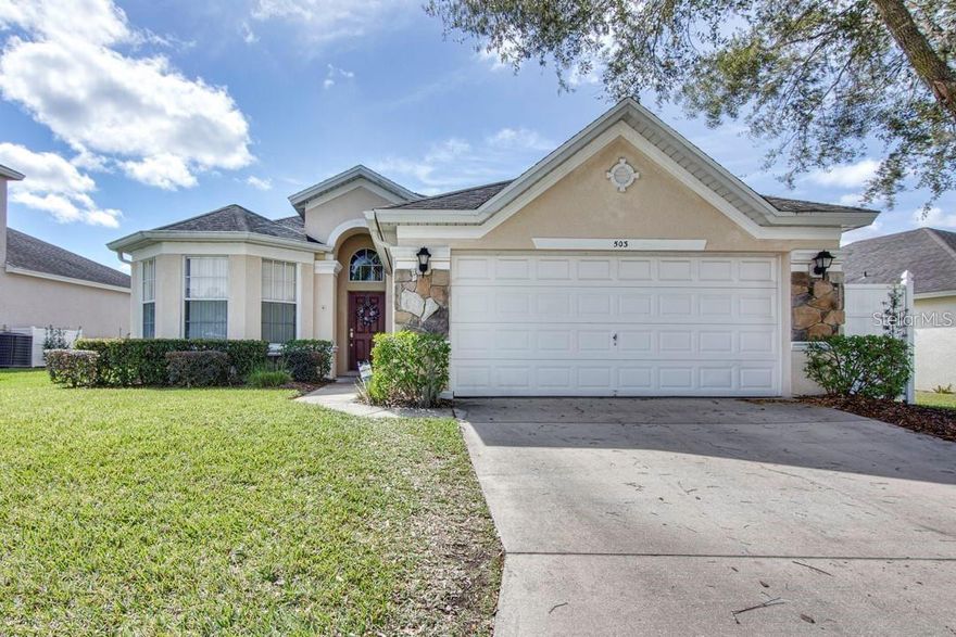 Discover an incredible opportunity with this inviting 4-bedroom, 3-bathroom home in the highly sought-after community of Calabay Parc in Davenport—just 10 minutes from Disney and close to premier shopping, dining, and golf. Whether you're searching for your first home or a smart income-producing investment, this property checks all the boxes.

Step inside to find a bright, open living space with high ceilings and wood-laminate flooring throughout. The updated kitchen features granite countertops, perfect for everyday meals or hosting guests. With two spacious master suites, the layout is ideal for multi-generational living or maximizing rental potential.

Outside, enjoy your own private pool and fully fenced backyard, offering both relaxation and privacy. Even better—the HOA handles all lawn care and landscaping, giving you a low-maintenance lifestyle or effortless ownership as a short-term rental.

Homes like this don’t last long. Schedule your showing today and seize this fantastic opportunity!