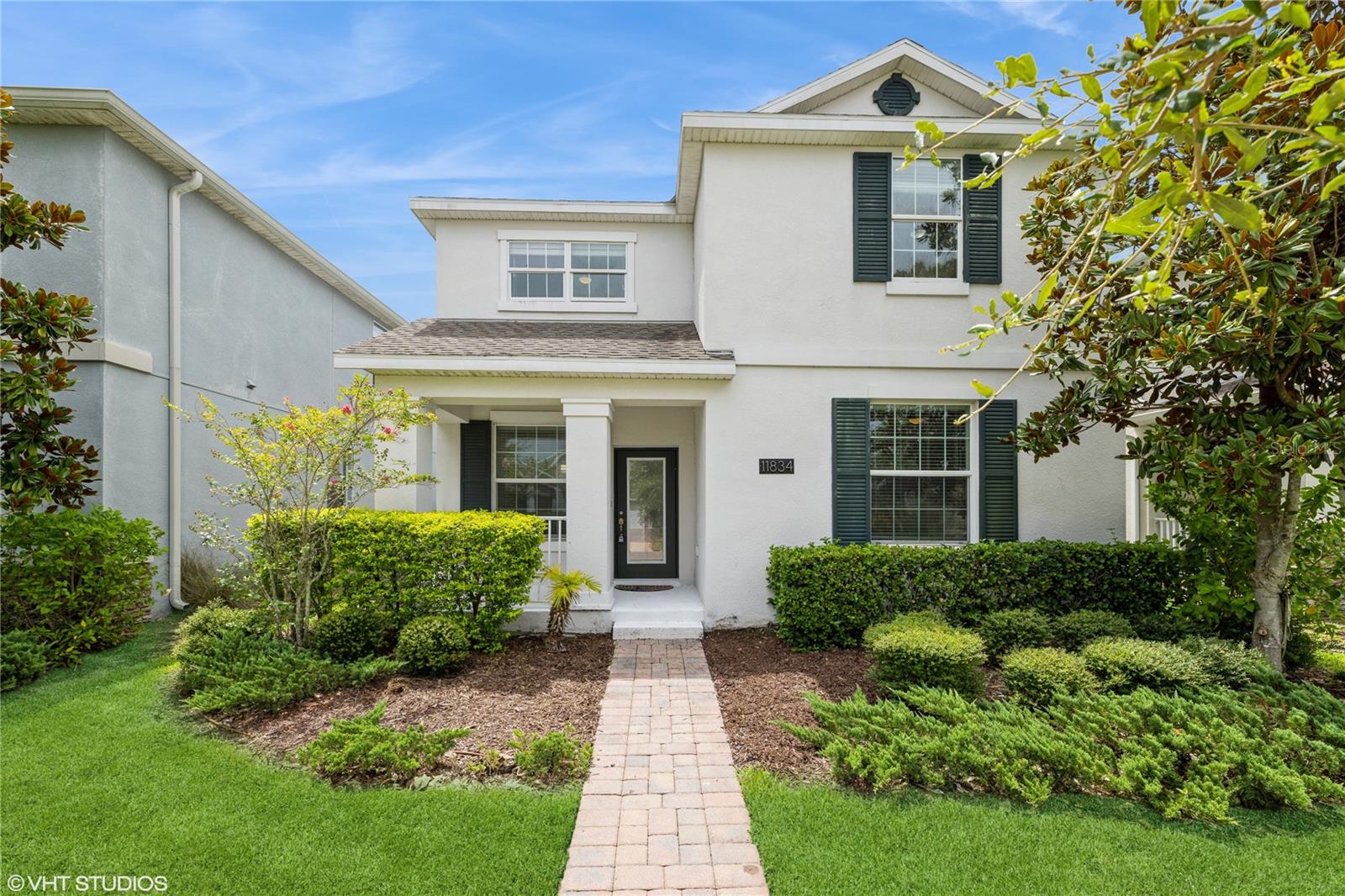 Conveniently located off of 417 and is one of the hottest communities in the Lake Nona Area. Two-story house with 5beds/3baths plus a Office/den and loft area. Close to major highways, an International Airport, Lake Nona Medical Center, The University of Central Florida, Nemours Childrens Hospital, Florida Hospital East Orlando, and The Orlando VA hospital. Residents of this exclusive community enjoy a plethora of amenities, including access to a resort-style pool, a well-appointed clubhouse, a modern fitness center, a vibrant playground, dog park, walking trails, and versatile sport courts. No solar installed on this house. **Brand new vinyl flooring, waterproof and premium durability with dent /scratch resistance, is installed on the stairs and 2nd floor including all bedrooms(July, 2025) Rent includes cable and internet, and community amenities!