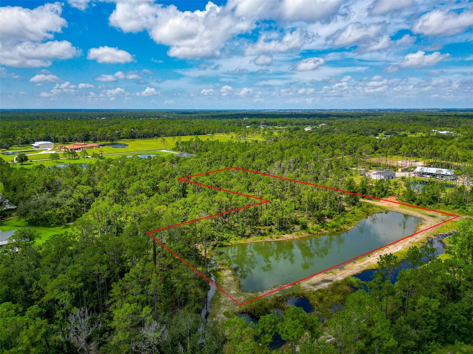 Are you ready to start a new journey with over 7 acres of land with a large pond to build the home of your dreams with no HOA restrictions, well this is it...... Part of the land has been cleared for the new owner to decide where they'd like to begin but still wooded if that's what you had in mind. Close location to Lakewood Ranch and all that has to offer, but still rustic and remote. Bring your visions and make this a lifetime experience. The growth in this area is unbelievable with shops, restaurants, and entertainment galore. Put this one on your must-see list today