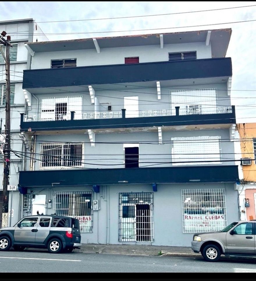 Rare Santurce Mixed-Use Investment with 23 Parking Spaces Across from Hospital Pavia

Exceptional value-add mixed-use investment opportunity in the heart of Santurce, directly across from Hospital Pavia on Avenida Manuel Fernández Juncos. Properties in this corridor rarely include dedicated off-street parking, making the approximately 23 private parking spaces behind the building a highly valuable and strategic asset for investors, medical users, or redevelopment projects. The location, combined with flexible building configuration, presents strong potential for medical offices, residential rentals, short-term lodging for hospital visitors, or mixed commercial use.

This four-story building, originally constructed around 1960, offers approximately 13,610.5 square feet of interior space. The first floor includes approximately 4,837 square feet of commercial space, currently configured as a spacious open-concept layout, suitable for a wide variety of commercial, retail, or institutional uses.

The upper levels provide additional flexibility and are currently divided into multiple residential and office units, including:

4 two-bedroom, one-bath units
2 one-bedroom, one-bath units
3 studio units
1 office space

The second floor offers approximately 3,898 square feet, the third floor approximately 2,559.5 square feet, and the fourth floor approximately 2,316 square feet. Several units feature balconies. Views face the avenue and surrounding urban area.

The residential floors require interior renovations and electrical system updates, presenting a strong value-add opportunity for investors looking to reposition or redevelop the property.

Additional building features include an existing elevator shaft (elevator not currently installed) and the large rear parking area, a rare and premium feature in this dense Santurce commercial corridor.

The property benefits from a highly central location with immediate access to major transportation routes and is close to La Placita de Santurce, Museo de Arte de Puerto Rico, Walmart Supercenter, restaurants, entertainment, and other commercial centers.

Offered at $1,500,000. Ownership is open to considering offers and alternative payment structures.