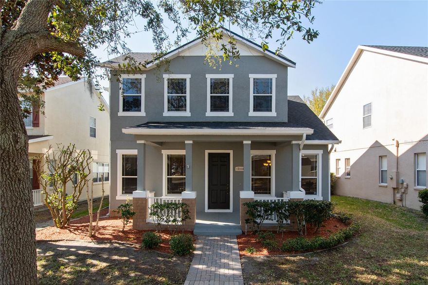 Welcome to 13118 Sunkiss Loop in the heart of Summerport, one of Windermere's most desirable communities. Major updates provide peace of mind. A brand-new roof was installed in February, along with brand new interior and exterior paint, new ceiling fans, and new toilets giving the home a fresh, move in ready feel. The home also includes brand new appliances, with the exception of the washer and dryer, and all appliances convey with the sale. This spacious two-story single-family home offers 2,500+ square feet of comfortable living with 4 bedrooms and 2.5 baths. The layout is both functional and inviting, featuring a formal living room and formal dining area, perfect for hosting family gatherings or entertaining guests. The first floor is finished with tile and laminate flooring, creating a clean and timeless look, while the entire second floor features laminate flooring for warmth and continuity throughout. Out back, you will find a screened porch with a paved patio and 100 SQ FT. of covered area for a BBQ/sitting area, ideal for enjoying Florida evenings without the bugs. Additional features include a 2-car garage and a prime location close to shopping malls, supermarkets, and retail stores. Zoned for excellent schools, this home offers the lifestyle, space, and convenience buyers are looking for in Windermere. If you have been waiting for a well maintained, updated home in Summerport, this one checks the boxes.