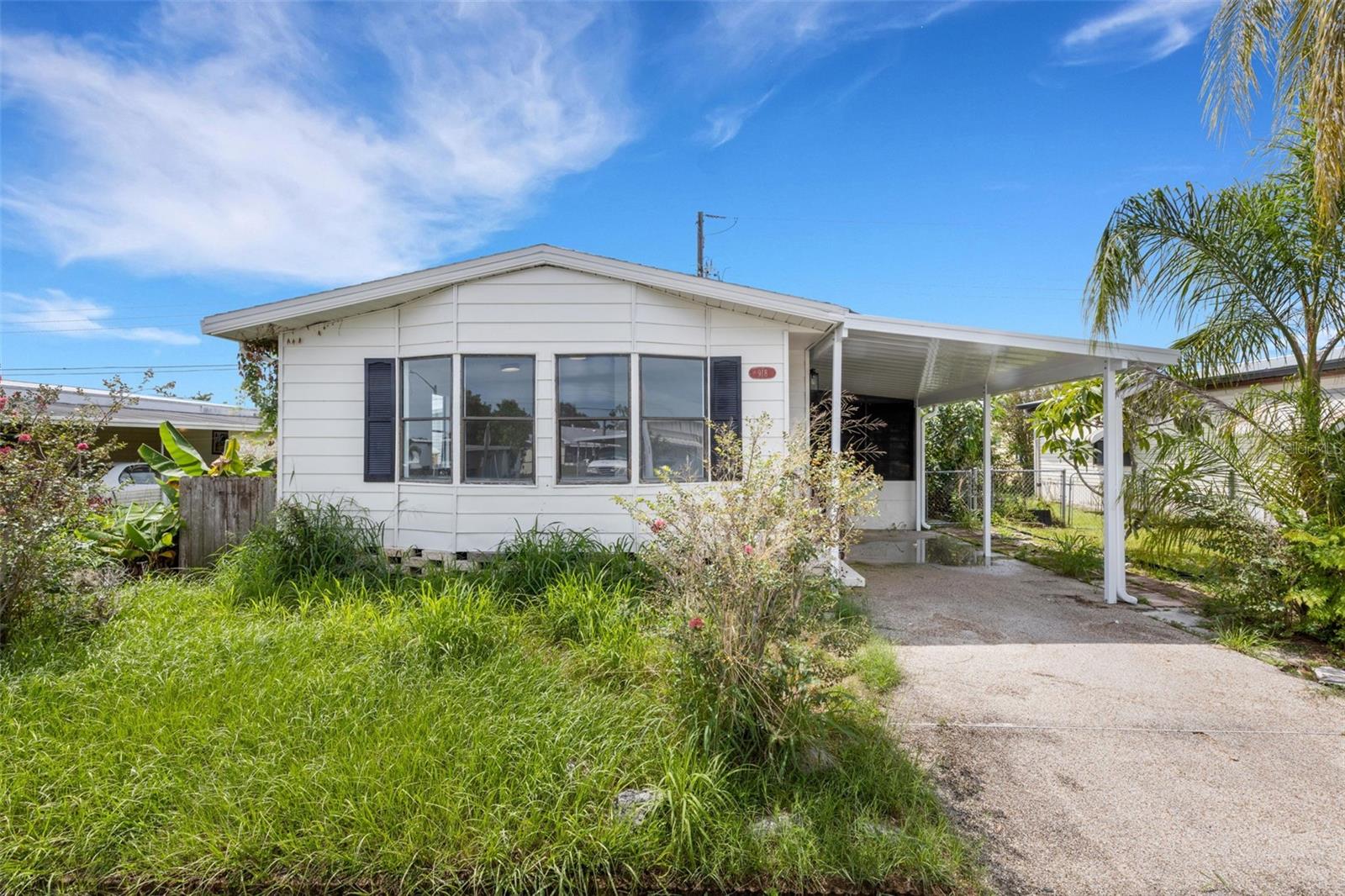 Beautifully Updated Double Wide in 55+ Community – You Own the Land!
Welcome to this bright and spacious 2 bedroom, 2 bathroom double wide mobile home located in the highly desirable, pet-friendly community of Fair Lane Acres. This move-in-ready home offers a large living room filled with natural light, and has been thoughtfully updated throughout.
Enjoy peace of mind with a new A/C, new roof, and new flooring. The kitchen is a chef's dream, featuring stone countertops, plenty of cabinet and counter space, and new appliances.
The primary bedroom is generously sized with a walk-in closet. A covered carport adds convenience, and best of all — you own the land — no lot fees!
Fair Lane Acres is a welcoming 55+ community offering a pool, clubhouse, fitness center, and a calendar of social events. Pet-friendly and perfectly located just minutes from Sarasota-Bradenton Airport, The Ringling Museums, world-famous Florida beaches, and the UTC Mall for shopping, dining, and entertainment.
This home has it all – updates, location, and lifestyle. Don’t miss out — schedule your showing today!