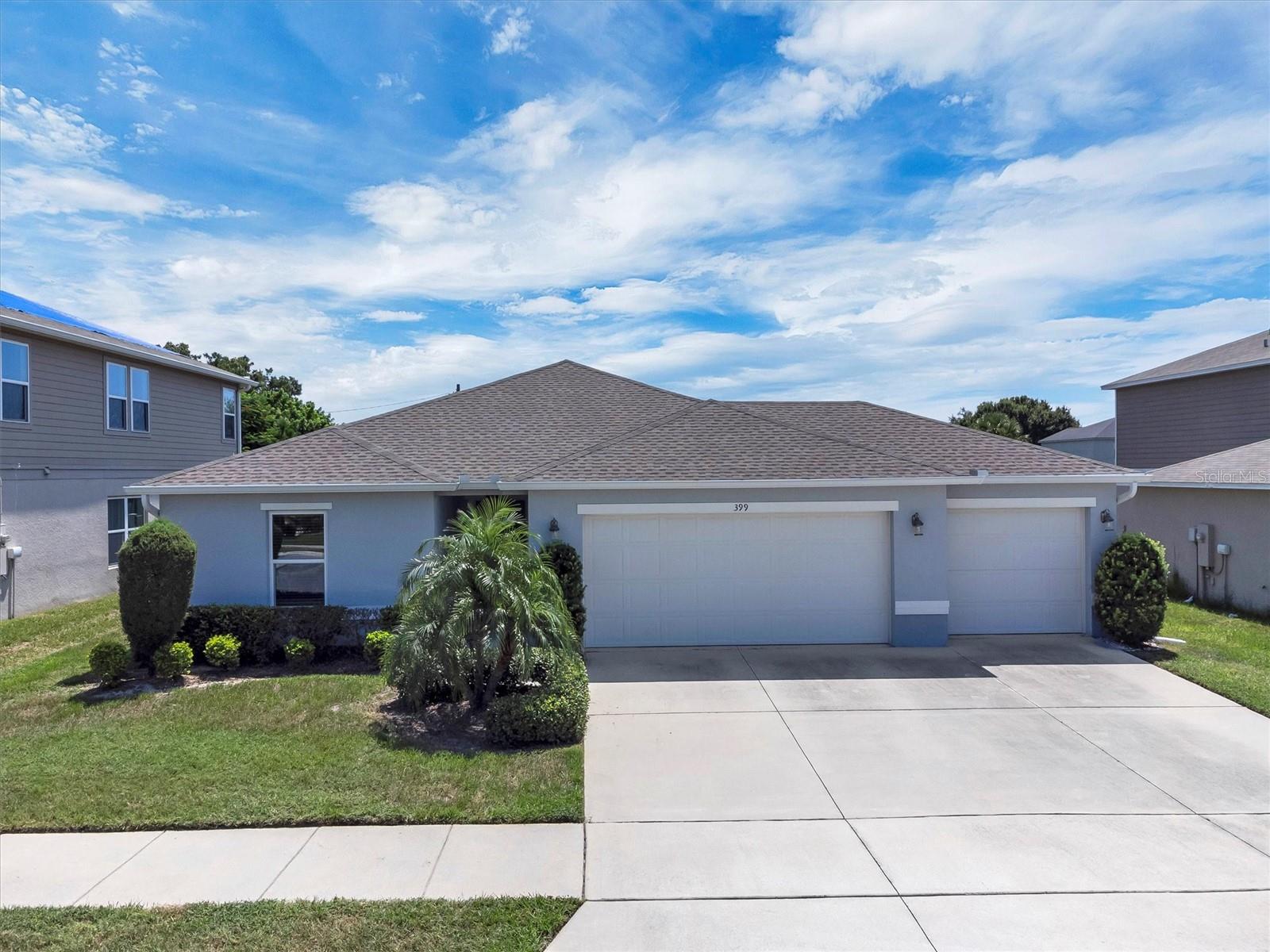 This lovely 4-bedroom, 2-bathroom home is located in the desirable community of Lake Lucerne in gorgeous Winter Haven, Florida. Built in 2019 this house has an open floor plan with plenty of room to entertain inside and out. You’ll feel like you’ve stepped into a new home when you enter with plenty of upgrade and meticulous care taken by the owners. Some of the upgrades include smart racks and epoxy flooring in the garage, allergen friendly plants in the yard, fresh interior painting in 2024 and a new roof with gutters in 2023. This home also has upgraded HVAC filtration to keep allergens away and viruses down. You will be hard pressed to find a home that has been cared for quite like this one has. On top of the great home, you will also be in only a few minutes from major attractions, wonderful shopping and excellent medical facilities. Don’t miss this opportunity.
