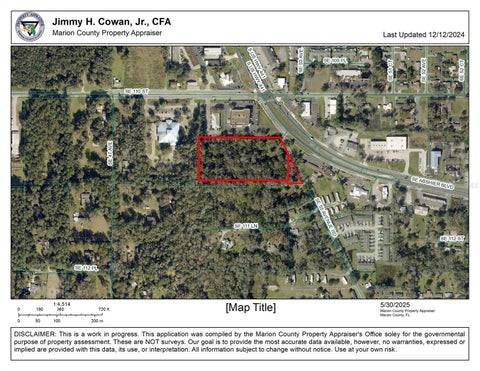 Tiny photo for 11090 SE 55th Avenue Road, Belleview, FL 34420 (MLS # OM702675)